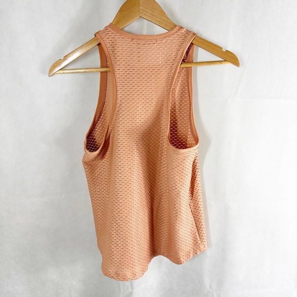 Koral Aerate Shiny Netz Activewear Tank Top Size Small Flamingo - Picture 2 of 6